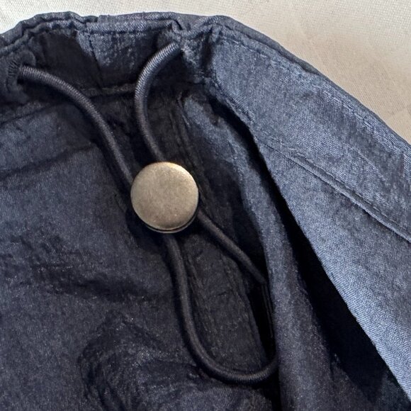 NWOT Athleta Lunar Shine Button Down Shirt in Dark Rinse - Picture 7 of 11